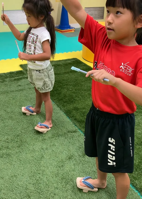 眼育の様子(1)