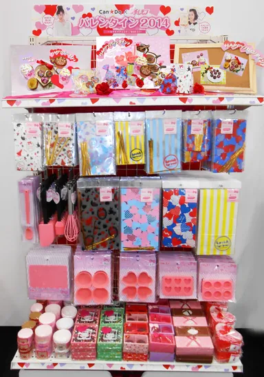完成版バレンタイン棚イメージ