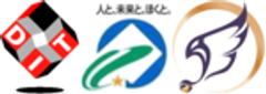 デジタル・インフォメーション・テクノロジー株式会社、北海道北斗市、株式会社AIハヤブサのロゴ