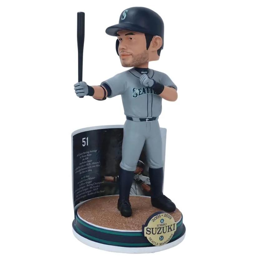 ICHIRO - MLB公式・限定 Collector's Bobblehead (記念台座付)/世界限定3,000個