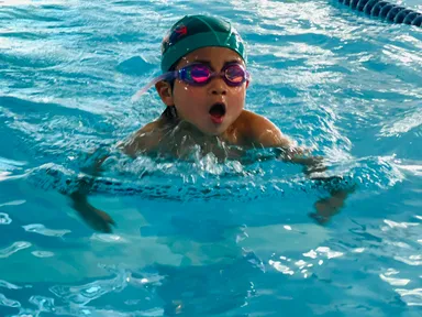 堀池さんのチャレンジの様子