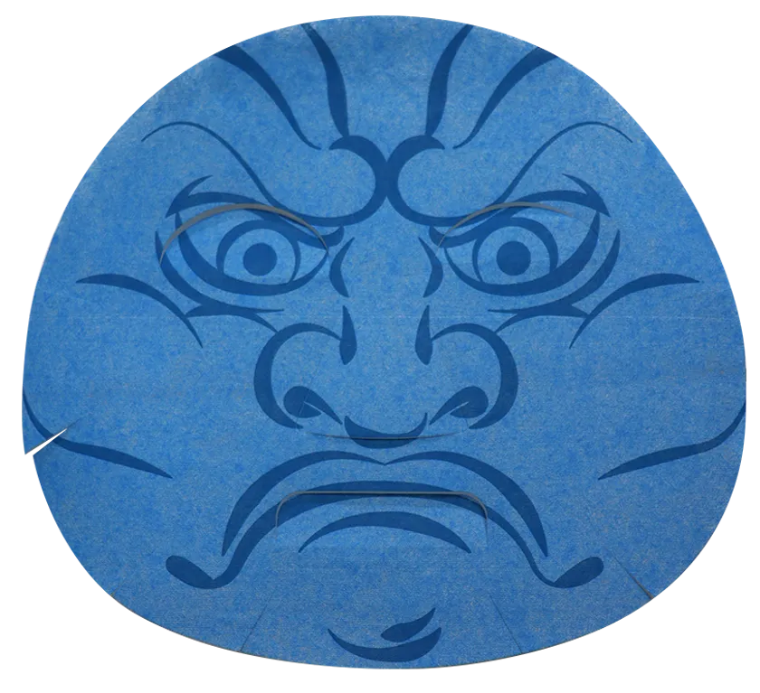 新商品「すごみ顔ver」シートマスク