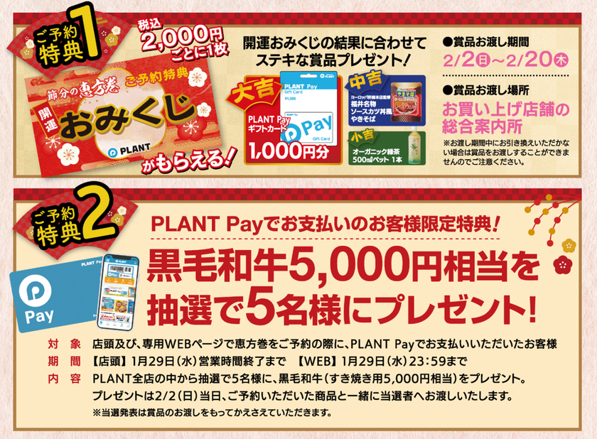 予約特典