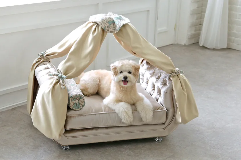 オートクチュールペットソファ8「Harmonier Canopy/ハルモニアキャノピー」