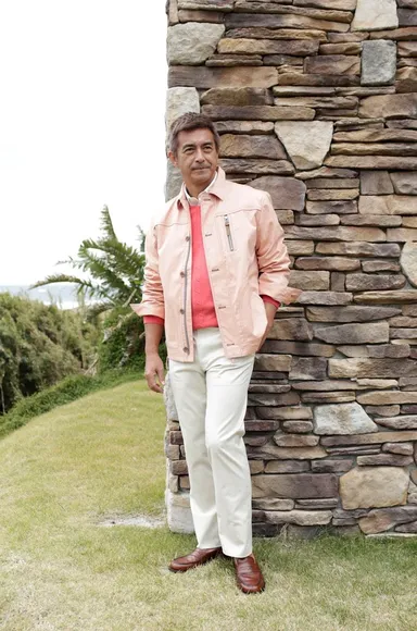 クロコダイルメンズ花粉ガードブルゾン