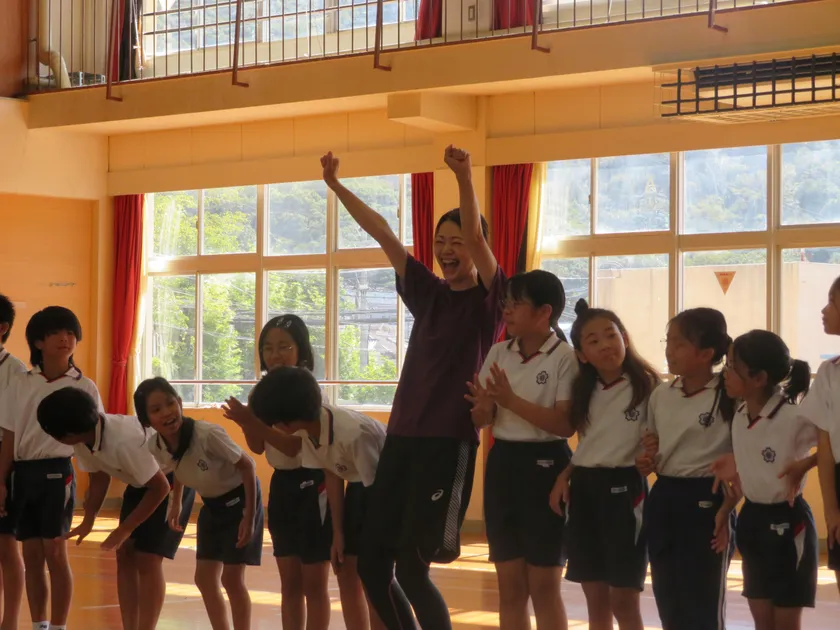 井上 香織さん(神戸市立妙法寺小学校 ゲームの時間)