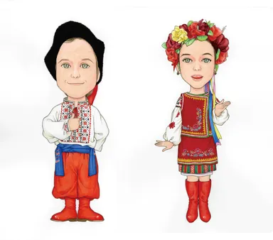 民族衣装漫画展