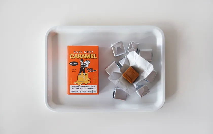 WORKERBEE(ワーカービー)の人気商品「はちみつアールグレイキャラメル」