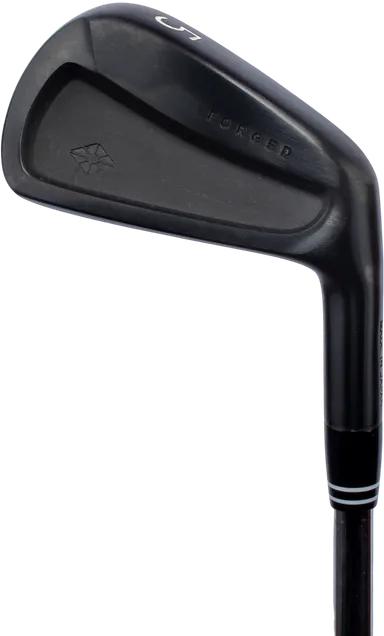 広田ゴルフ 軟鉄鍛造 フォージドコンボアイアン  ロングアイアン 黒染め仕上げ(1)