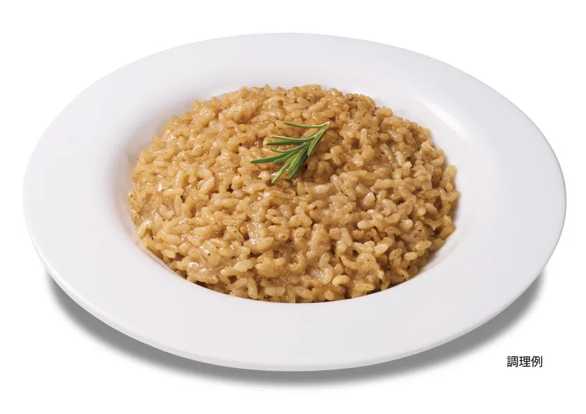 オコメッカラ 牛肉と赤ワインのリゾットソース