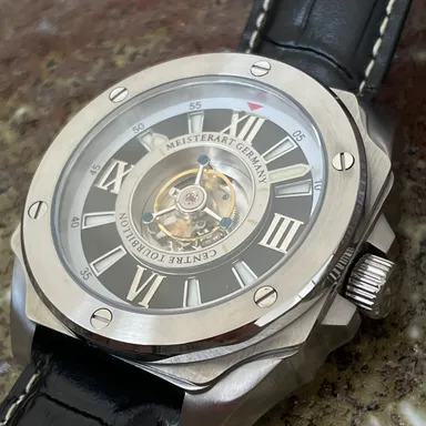 レザーバンド装着時