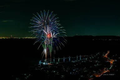 2024年の追悼の花火