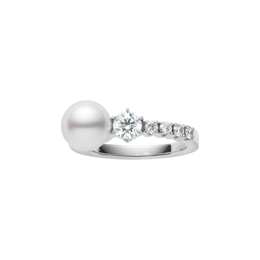 リング Mikimoto Lumiere Perle