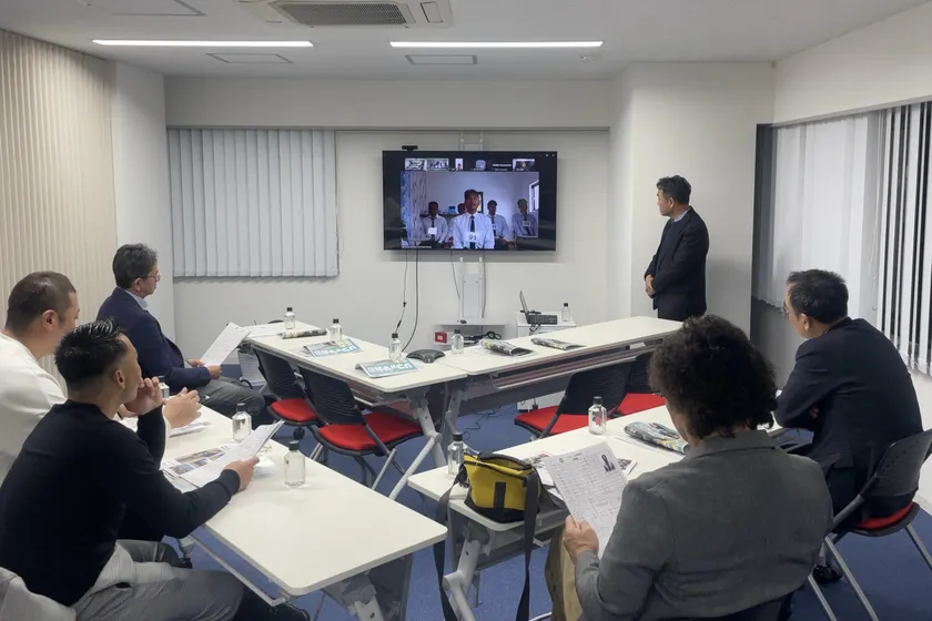 第二回WEB合同面接会の様子(1月23日開催)