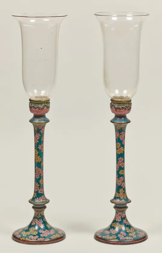 9.七宝桜花散燭台