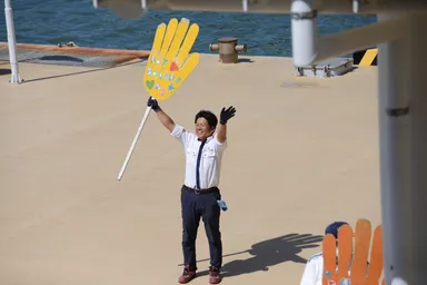 スタッフお見送り