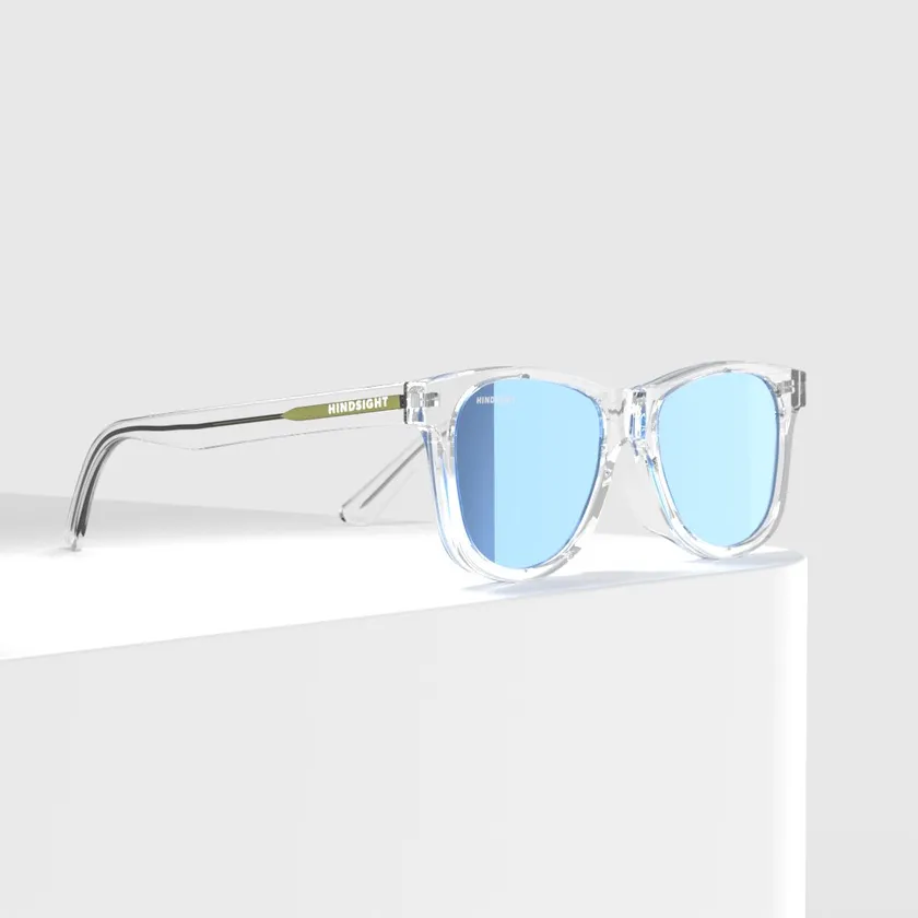 アルテミス クリアフレーム+ブルーレンズ