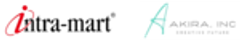株式会社ＮＴＴデータ イントラマート、アキラ株式会社のロゴ