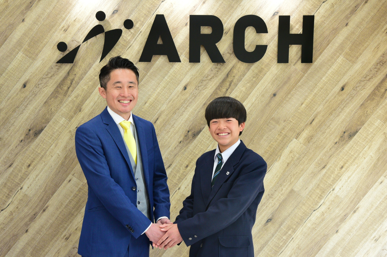 株式会社アーチが中学2年生のテニス選手、鈴木佐禄選手とのスポンサー契...