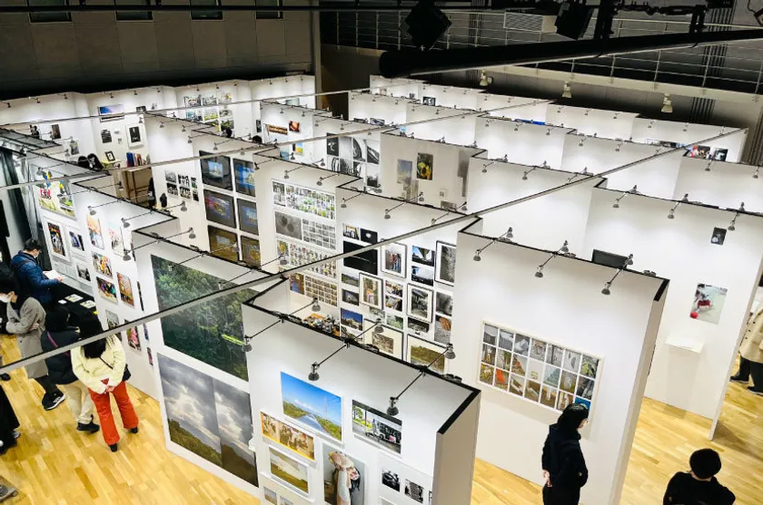 昨年の卒業・修了制作展の様子 写真学科