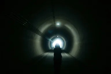 参加者撮影 丸山トンネル