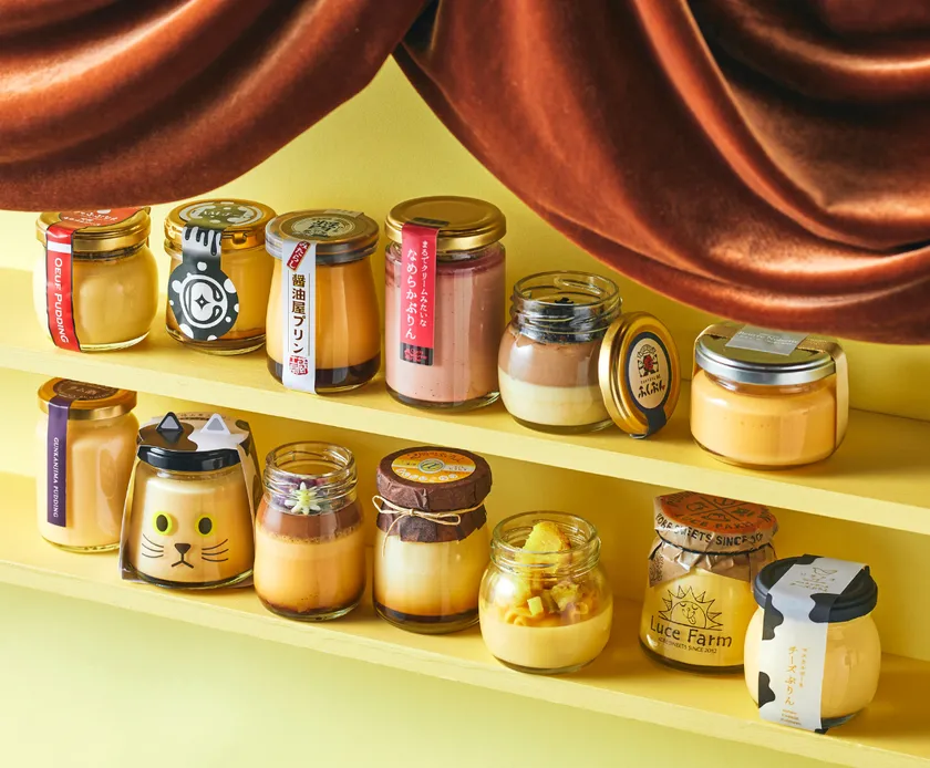 『ときめく!プリン』お取り寄せコーナー