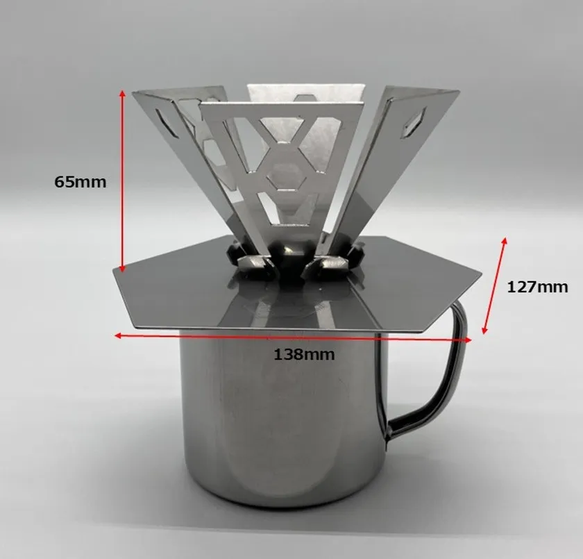 コーヒードリッパー サイズ
