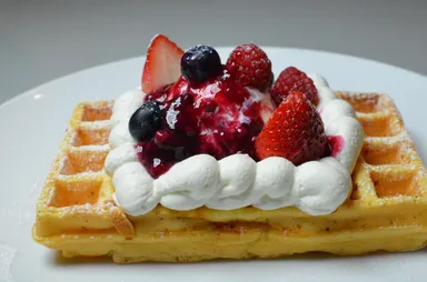 ブリュッセルワッフル(ミックスベリー)