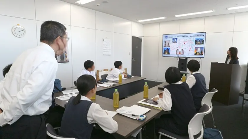 昨年5月実施の様子(当社の説明)