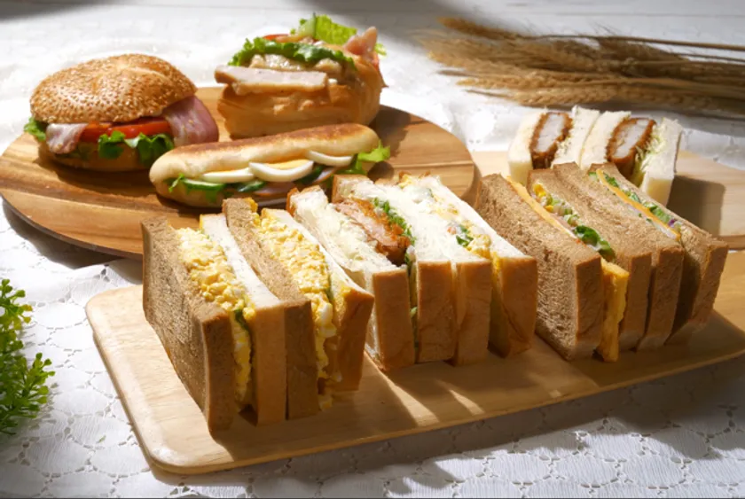 自家製サンドイッチも種類豊富です!