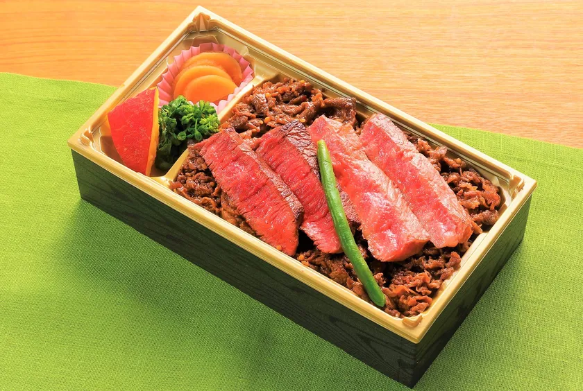 黒毛和牛専門農場 小田畜産「小田牛のヒレ&サーロインステーキ弁当」