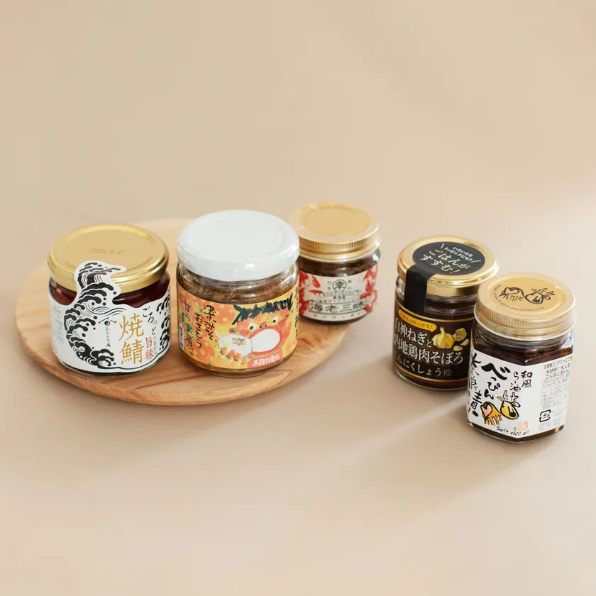 ごはんのおとも 47都道府県(商品の一例)