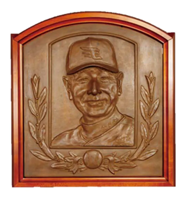 野球殿堂入りレリーフ