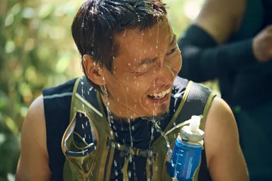 2024年大会・水を浴びてリフレッシュ！