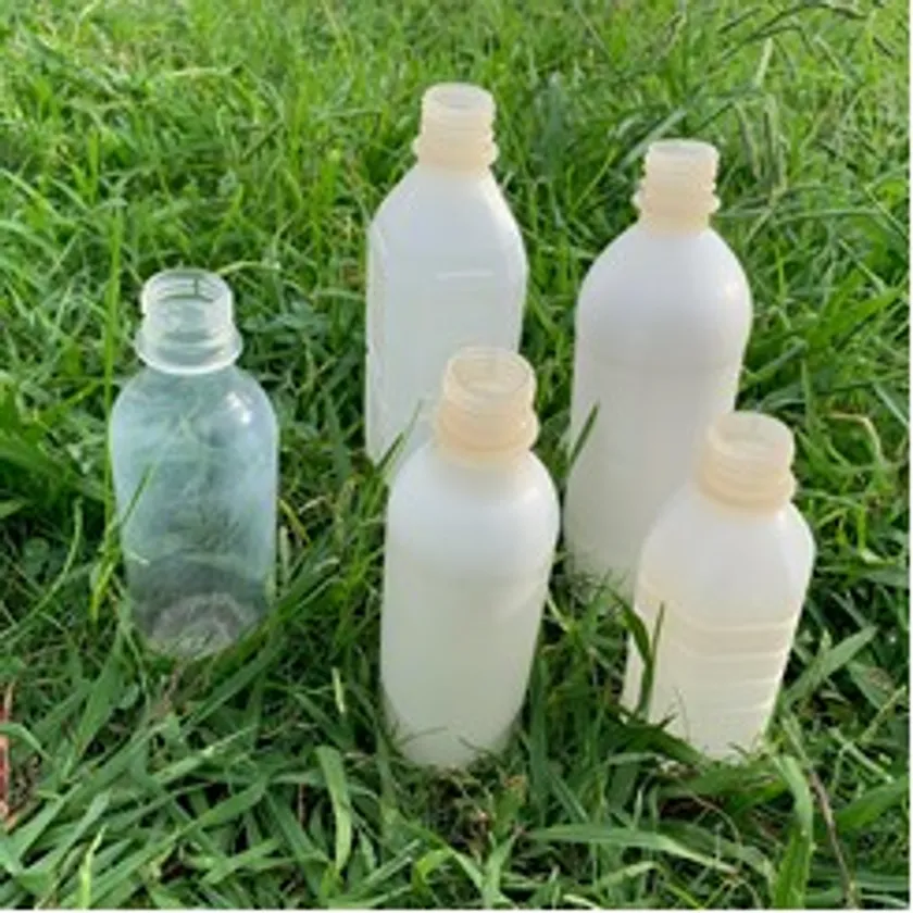 100%植物由来の生分解性樹脂でできたボトル