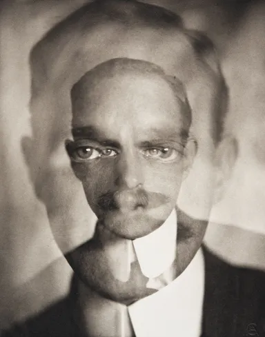 アルヴィン・ラングドン・コバーン(アメリカ、1882-1966)《マリウス・デ・ザヤスのヴォートグラフ》1912年頃