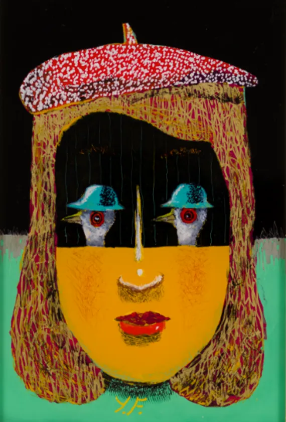 <市原湖畔美術館>常設展「深沢幸雄のガラス絵の世界」