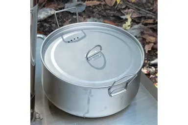 蒸気穴のついた蓋