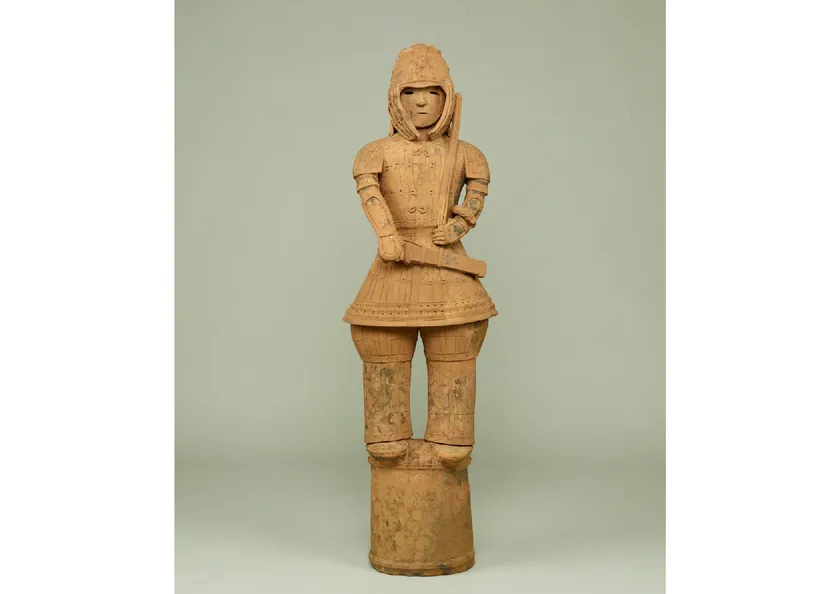 国宝「埴輪 挂甲の武人」 群馬県太田市飯塚町出土 古墳時代・6世紀