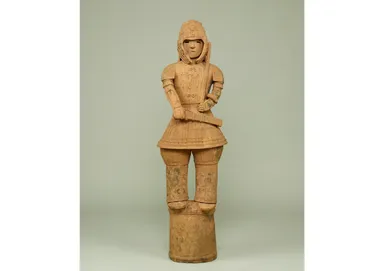 国宝「埴輪 挂甲の武人」　群馬県太田市飯塚町出土　古墳時代・6世紀