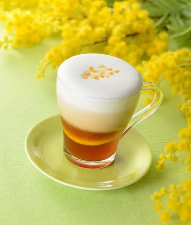 オレンジティー カプチーノ