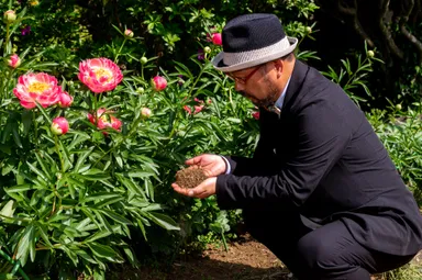 関園長がこだわる土づくり