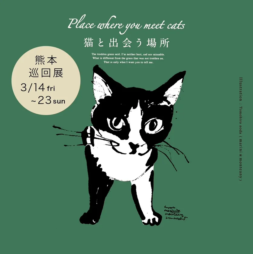 Place where you meet cats ～猫と出会う場所～ 熊本巡回展