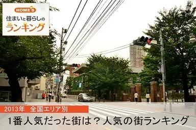 2013年全国人気の街ランキング