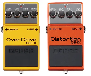 オーバードライブ『OD-1X』／ディストーション『DS-1X』