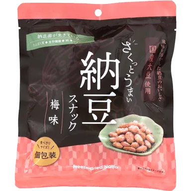 さくっとうまい納豆スナック梅味