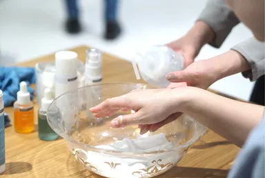 測定後のタッチアップ体験イメージ