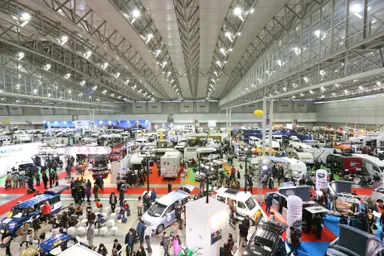 昨年開催されたキャンピングカーショー2013の様子