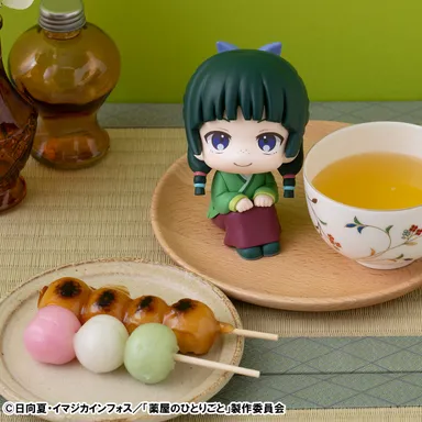 るかっぷ 薬屋のひとりごと 猫猫＆壬氏セット【限定座布団付き】(猫猫 イメージ)