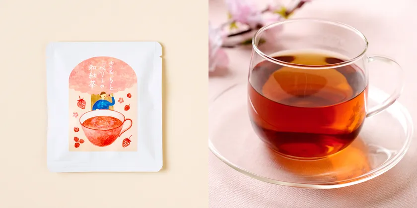 山梨商店 さくらとベリーの和紅茶